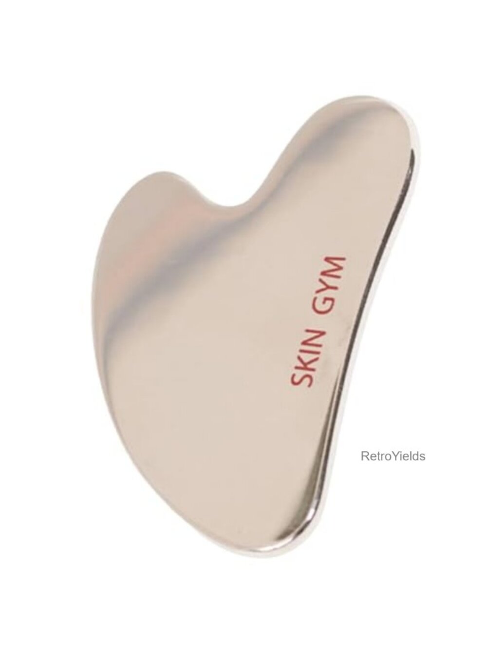 Stainless Steel Heart Gua Sha Cryo Cooling Facial Massage Tool